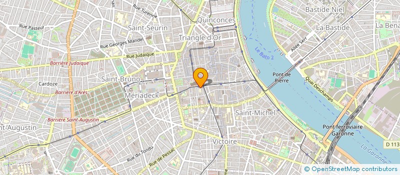 localisation de l'entreprise TOP HAT 4  BORDEAUX