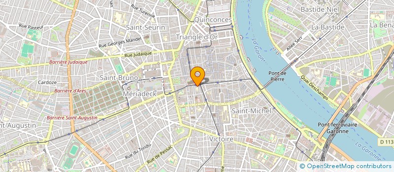 localisation de l'entreprise TOP HAT 5  BORDEAUX