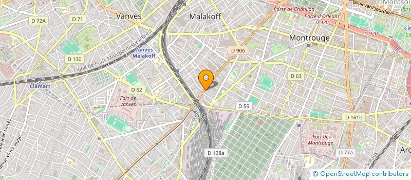 localisation de l'entreprise TOP HAYONS SERVICES à MONTROUGE