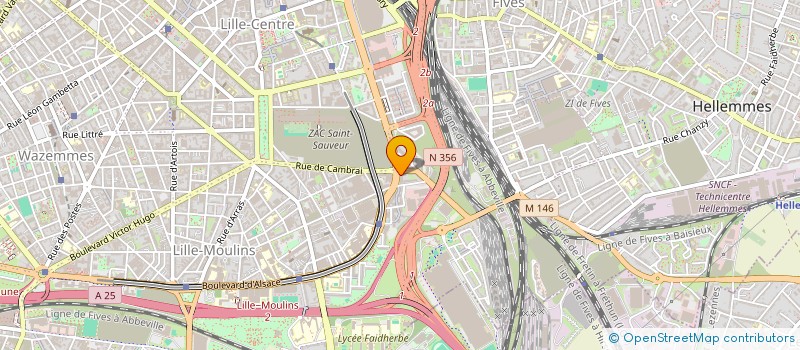 localisation de l'entreprise TOP HISSI  LILLE