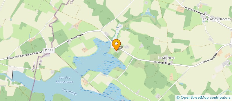 localisation de l'entreprise TOP HOUSE  CHANNAY-SUR-LATHAN