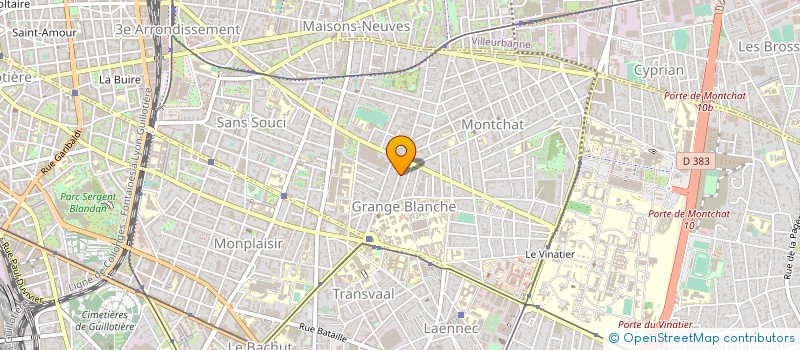 localisation de l'entreprise TOP IMMO  LYON