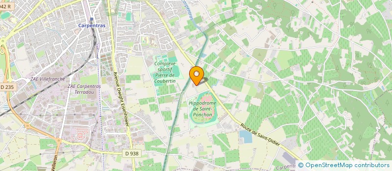 localisation de l'entreprise TOP'IN  CARPENTRAS