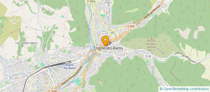localisation de l'entreprise TOP INFORMATIQUE à DIGNE-LES-BAINS