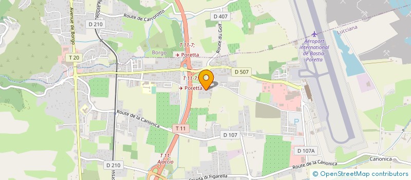 localisation de l'entreprise TOP INOX à BORGO
