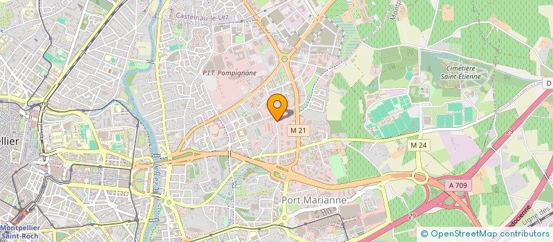 localisation de l'entreprise TOP ISOLATION LANGUEDOC ROUSSILLON à MONTPELLIER