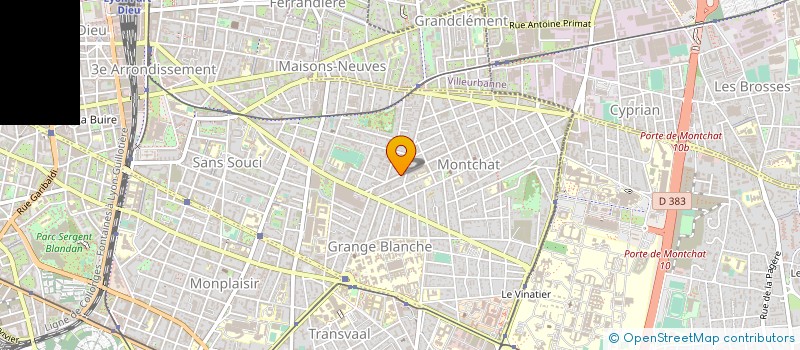 localisation de l'entreprise TOP JEUX  LYON