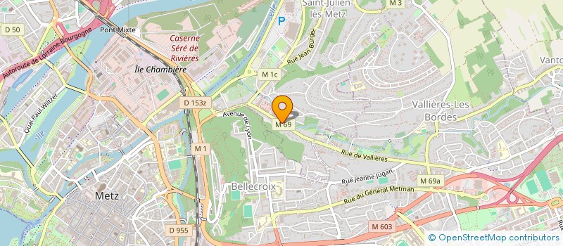 localisation de l'entreprise TOP JOYS à SAINT-JULIEN-LES-METZ