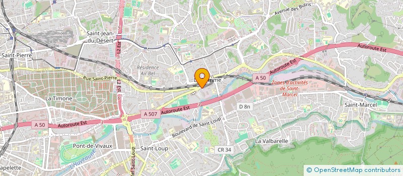 localisation de l'entreprise TOP LEADER TRANSPORTS à MARSEILLE