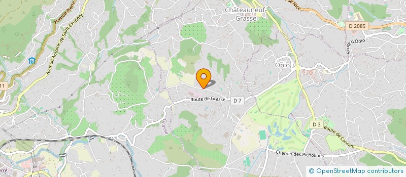 localisation de l'entreprise TOP LINE CONSULTING  CHATEAUNEUF-GRASSE