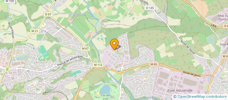 localisation de l'entreprise TOP LIVE CMM  LE CRES