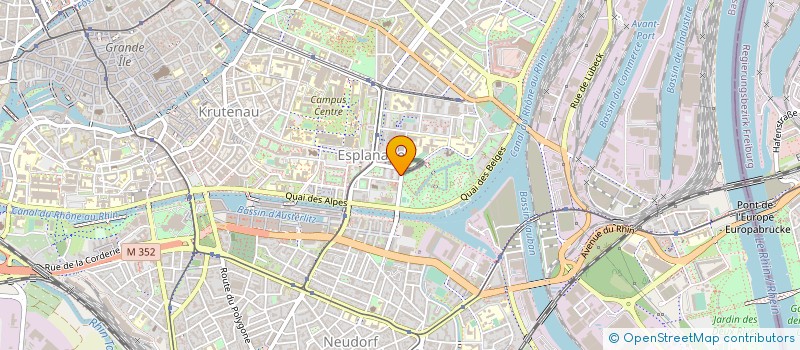 localisation de l'entreprise TOP LOC à STRASBOURG