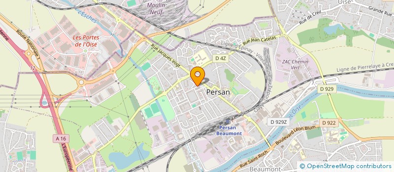 localisation de l'entreprise TOP LOISIRS ET EVASION  PERSAN