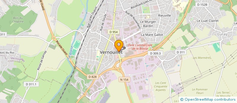 localisation de l'entreprise TOP LOTS à VERNOUILLET