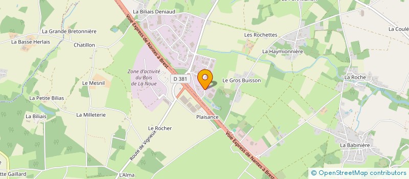 localisation de l'entreprise TOP MECA ATLANTIQUE à VIGNEUX-DE-BRETAGNE