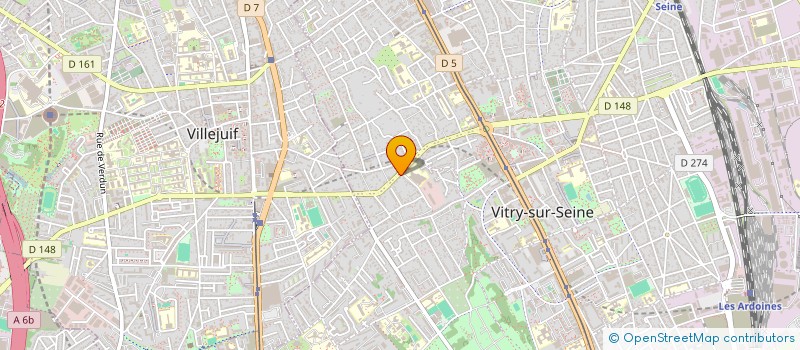 localisation de l'entreprise TOP MEUBLES  VITRY-SUR-SEINE