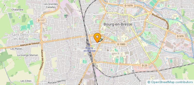 localisation de l'entreprise TOP MEUBLES à BOURG-EN-BRESSE