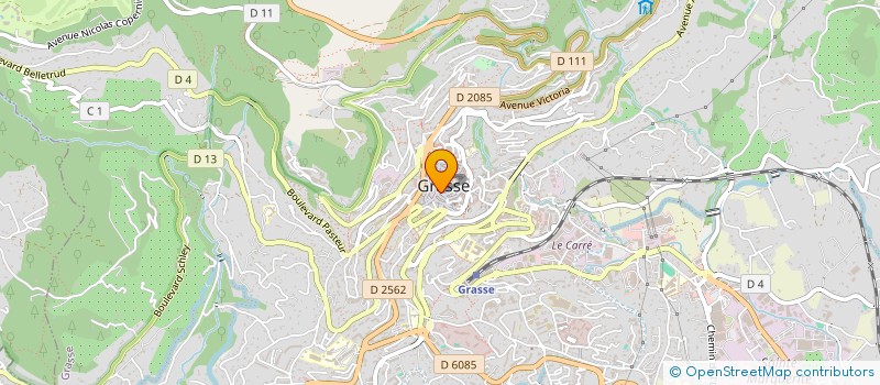 localisation de l'entreprise TOP MOD à GRASSE