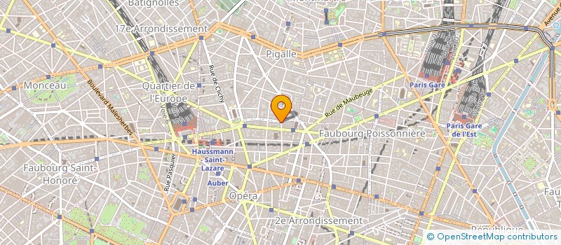 localisation de l'entreprise TOP MODEL à PARIS