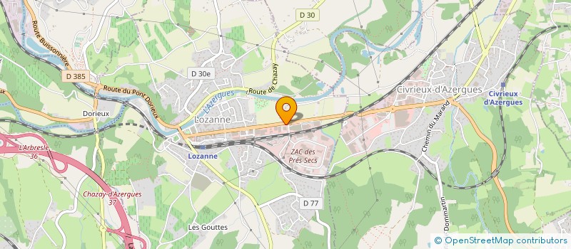 localisation de l'entreprise TOP MODELES à LOZANNE