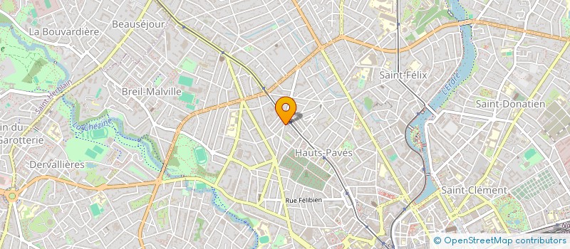 localisation de l'entreprise TOP MODELS à NANTES
