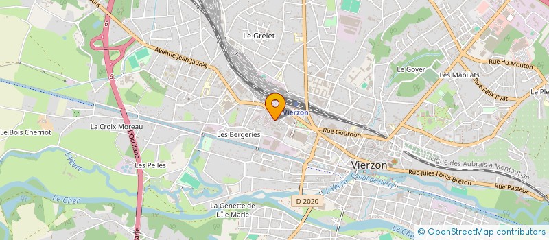 localisation de l'entreprise TOP MOTO  VIERZON