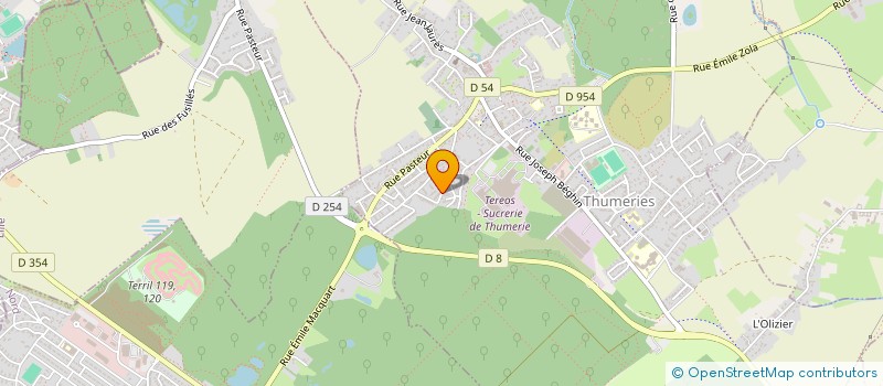 localisation de l'entreprise TOP-MOTO  DOUAI