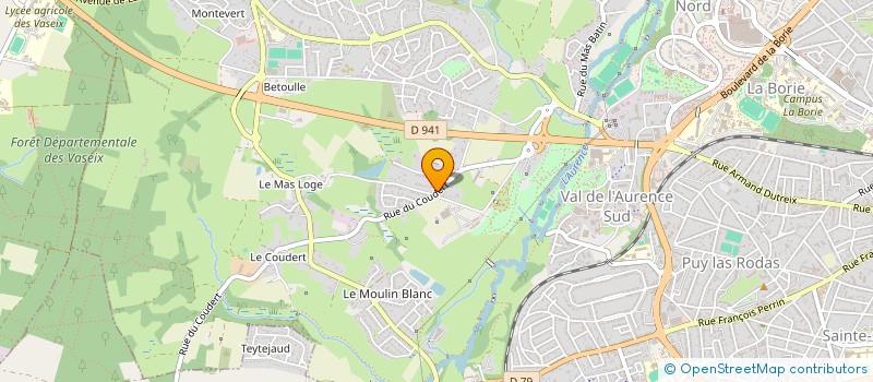 localisation de l'entreprise TOP NET 87 à LIMOGES