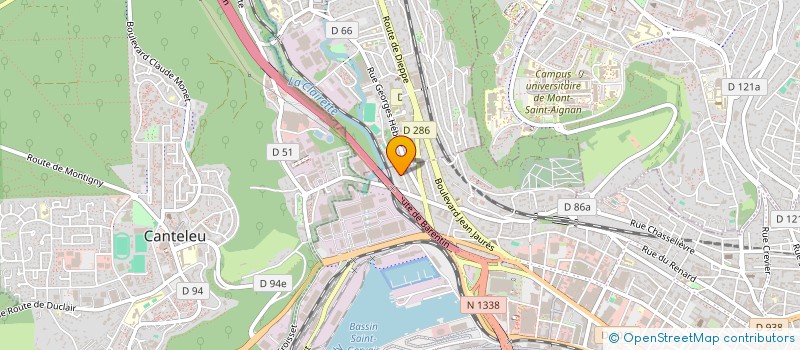 localisation de l'entreprise TOP NET RESEAU à ROUEN