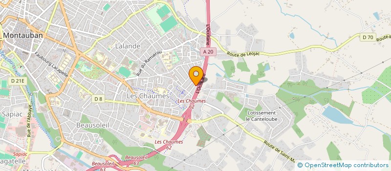 localisation de l'entreprise TOP'NET SERVICES OCCITANIE  MONTAUBAN