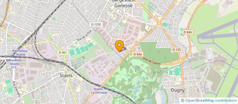 localisation de l'entreprise TOP NETTOYAGE  GARGES-LES-GONESSE