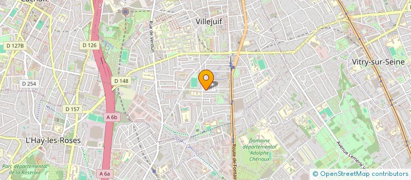 localisation de l'entreprise TOP NETTOYAGE  VILLEJUIF