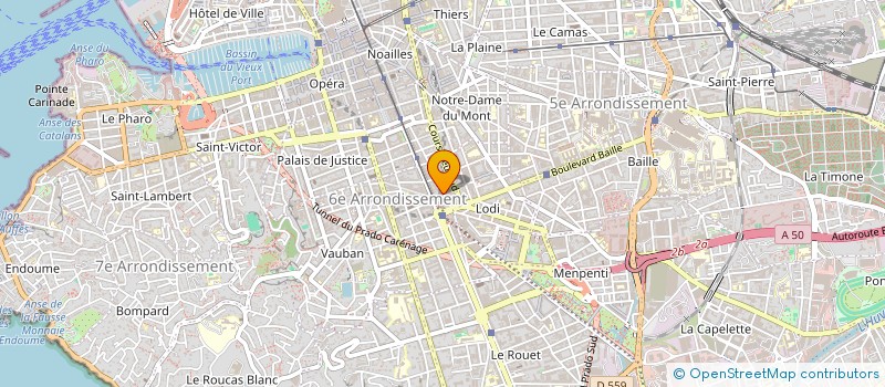 localisation de l'entreprise TOP NIVEAUX à MARSEILLE