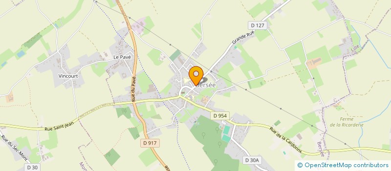 localisation de l'entreprise TOP NUISIBLES  BERSEE