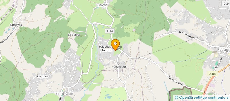 localisation de l'entreprise TOP PERFORMANCE  SAVAS