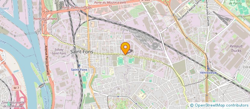 localisation de l'entreprise TOP PIECES AUTO  VENISSIEUX