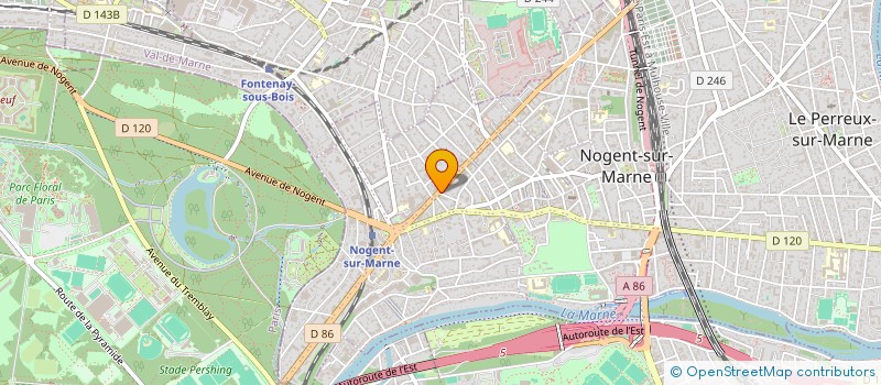 localisation de l'entreprise TOP PIZZA à NOGENT-SUR-MARNE