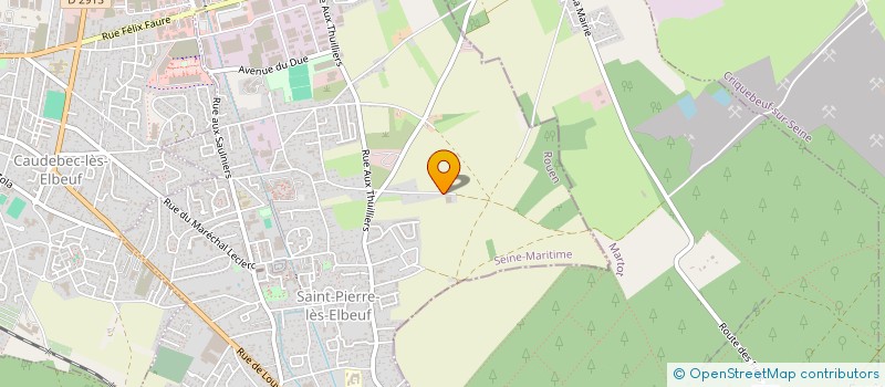 localisation de l'entreprise TOP PLIAGE  SAINT-PIERRE-LES-ELBEUF