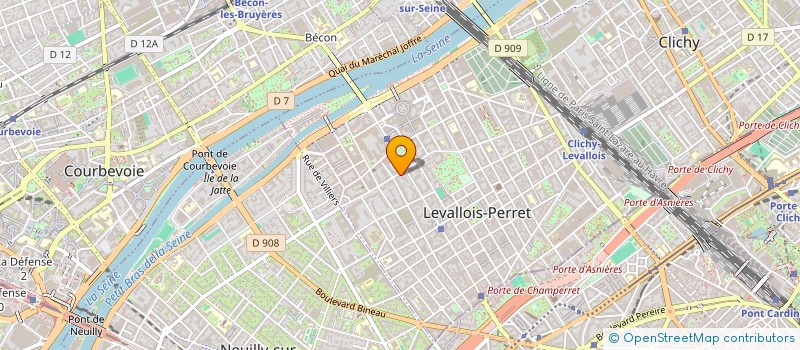 localisation de l'entreprise TOP POSE à LEVALLOIS-PERRET