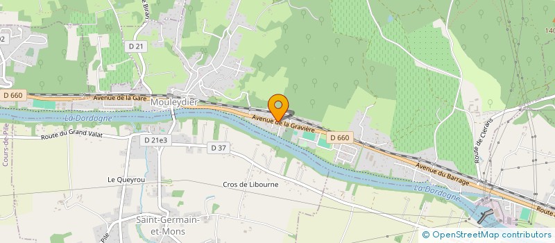 localisation de l'entreprise TOP POTENTIEL à MOULEYDIER