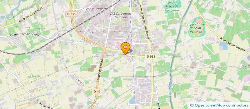 localisation de l'entreprise TOP PRIX DESTOCK à CARPENTRAS