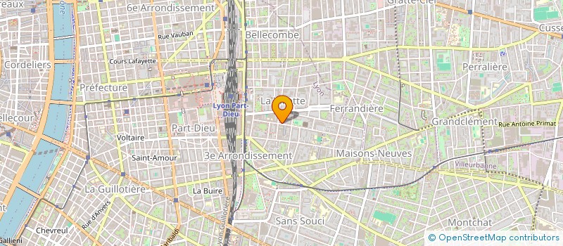 localisation de l'entreprise TOP PROFS LYON  LYON