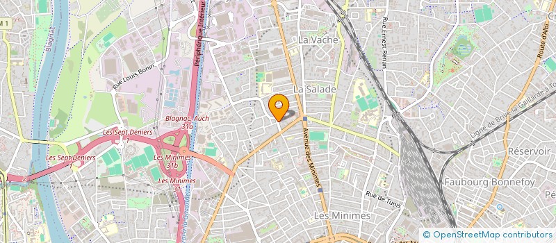 localisation de l'entreprise TOP PROPRETE à TOULOUSE