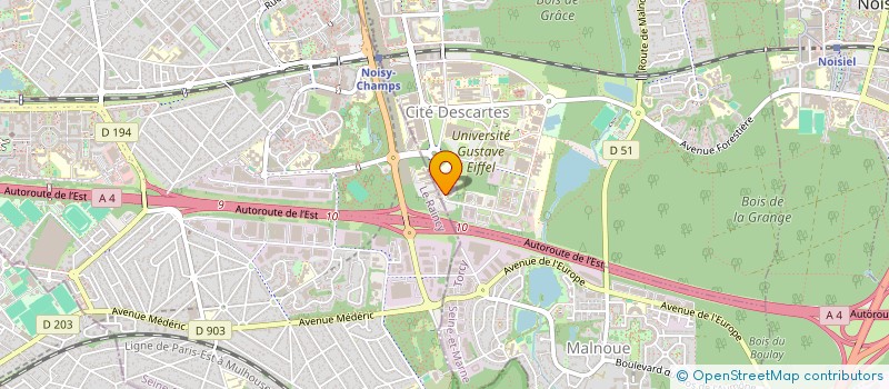 localisation de l'entreprise TOP PROTECTION SECURITE à CHAMPS-SUR-MARNE