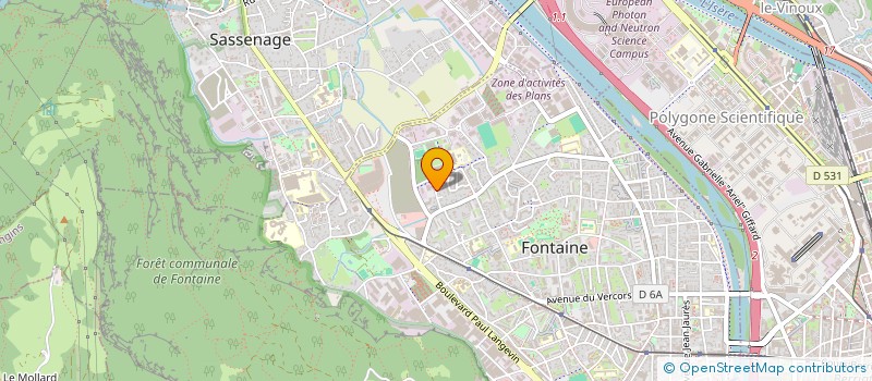 localisation de l'entreprise TOP QUALITE RENOVATION  FONTAINE