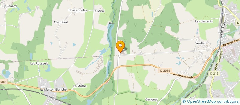 localisation de l'entreprise TOP RECYCLING  PESCHADOIRES