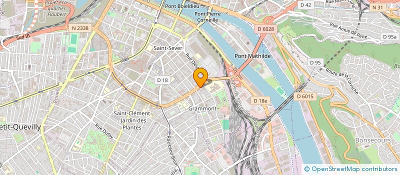 localisation de l'entreprise TOP RENO 76 à ROUEN