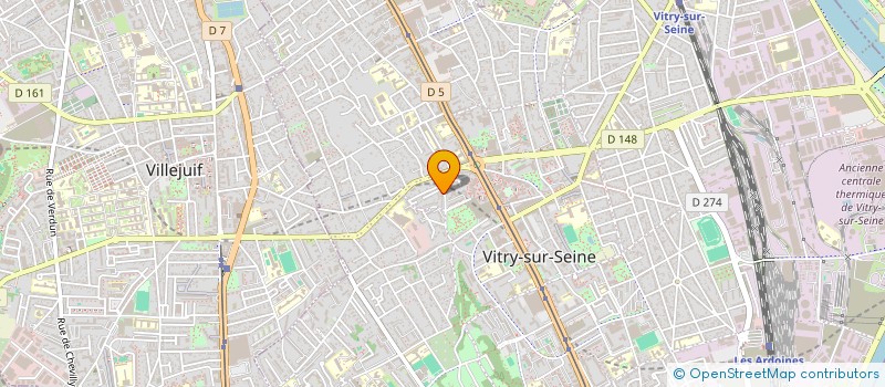 localisation de l'entreprise TOP RENOVATION à VITRY-SUR-SEINE