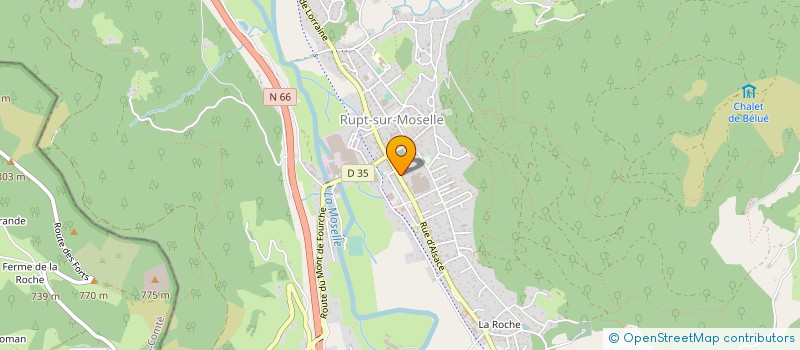 localisation de l'entreprise TOP RENOVATION HABITAT à RUPT-SUR-MOSELLE