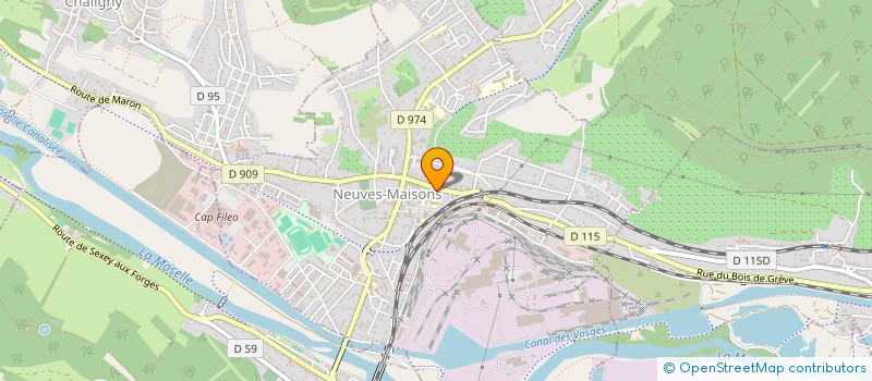 localisation de l'entreprise TOP- S  NEUVES-MAISONS